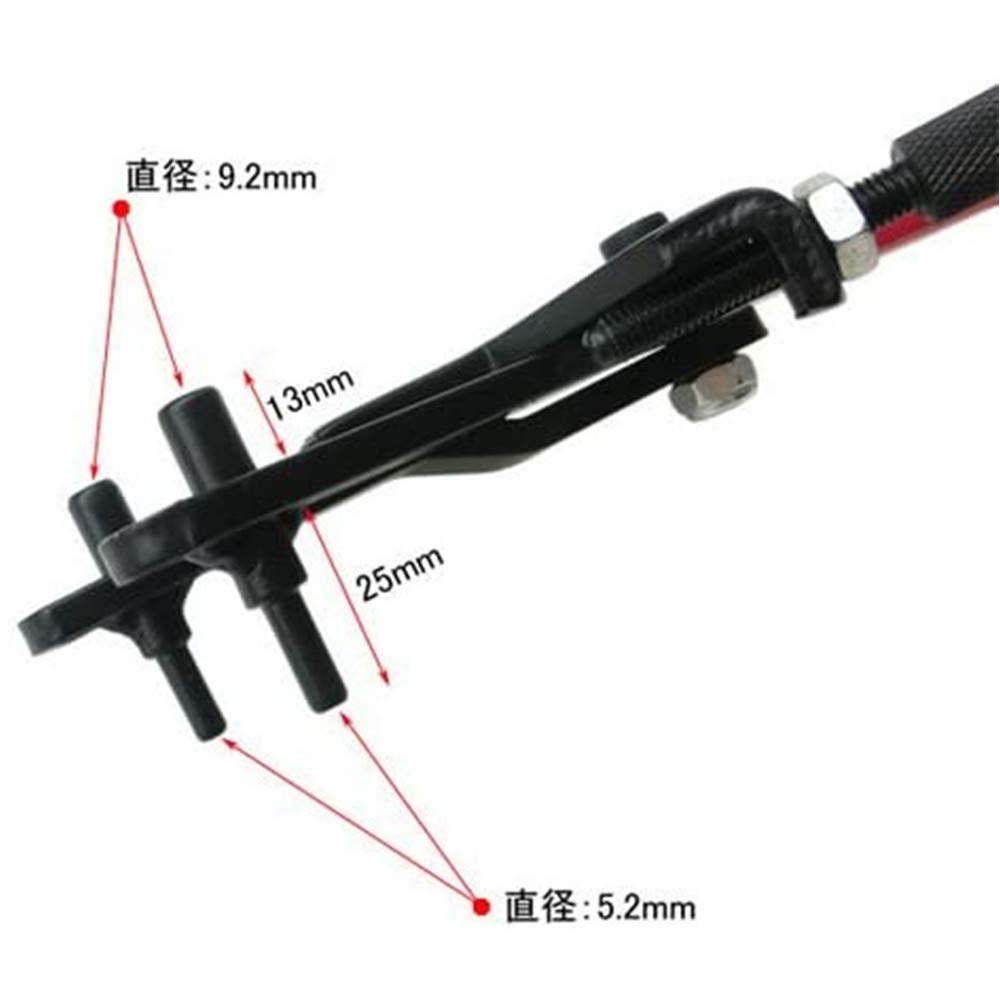 LOOKGOU Universal Pulley Holder Tool with Pulley Removal and Locking Mechanism