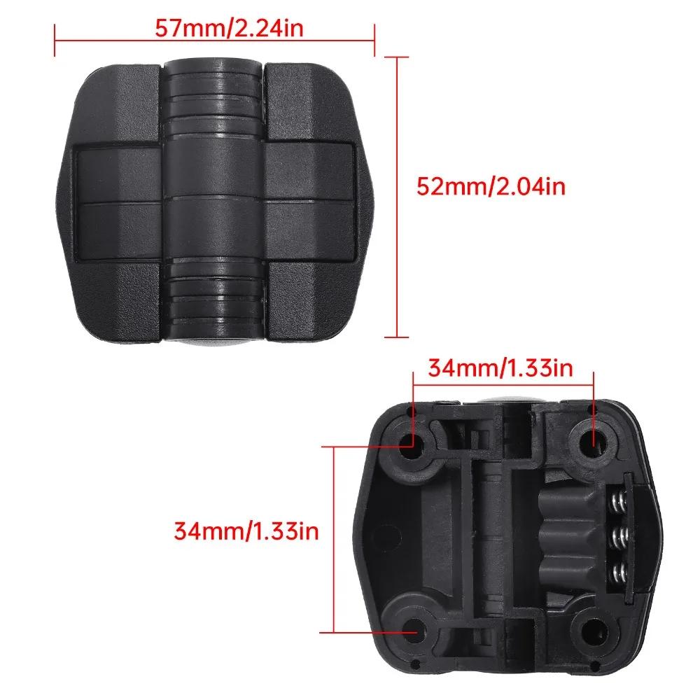 Position Control Hinge 80/115/150 Degree Detent for Kayak Boat Durable Plastic Control Hinge Cabinet Hardware Marine Accessories