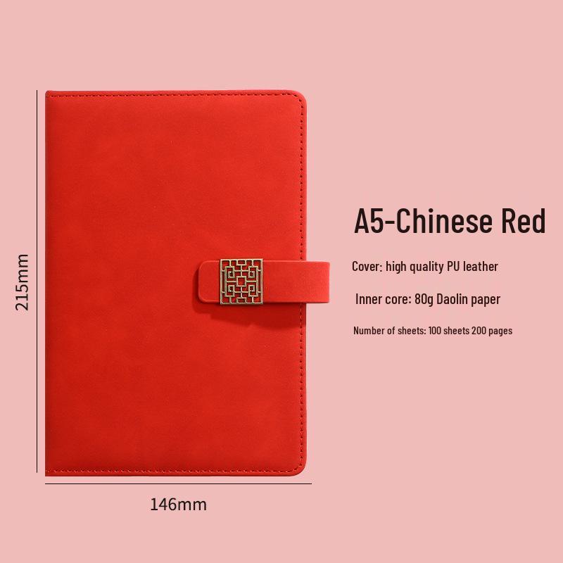 A5 Customizable Buckle Business Notebook with Logo