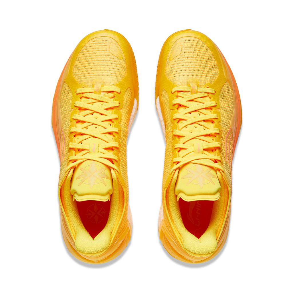 Li Ning Blade 4V2 Profesionální basketbalové boty Unisex tenisky Fluorescenční-Mango-Žlutá ABAU037-5