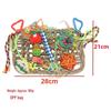 Parrot Climbing Mat: Creative Weaving Hammock & Crawling Net Toy for Birds