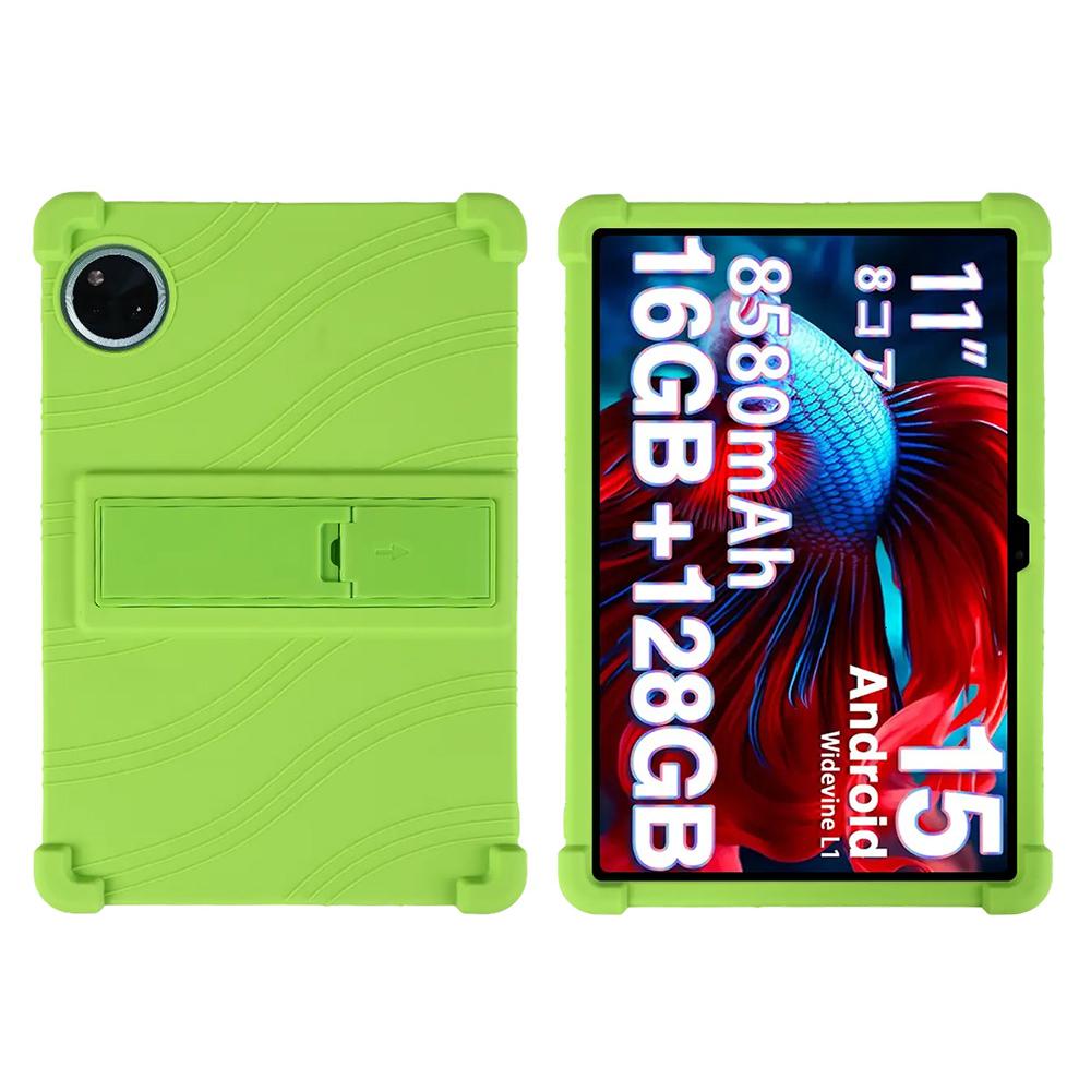 Pro Doogee U11/U11 Pro Silikonové pouzdro se stojánkem Odolný ochranný kryt