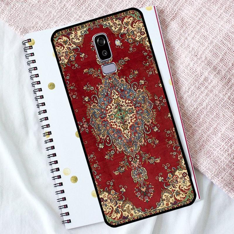 Persian carpet Floral pattern Case For Samsung Galaxy M16 M32 M52 M14 M54 M13 M33 M53 M56 M36 M31 M11 M12 M35 M55 M15 M06