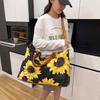 High-value Luggage Bag, Large-capacity Short-distance Milk Leopard Print Messenger Bag, Outdoor Sports Fitness Bag.