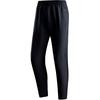Casual Simple Solid Color Straight Leg Lace-Up Mid-Rise Knitted Sports Pants Men Bottoms Black 152445501N-1