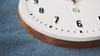 Interform Wall Clock Kempi White Black Wood Sweep Movement CL-3931
