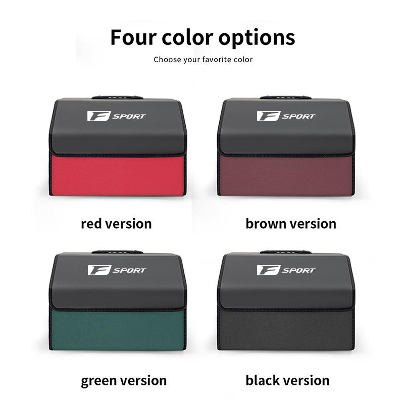 Large Space Car Trunk Storage Box 4 Color Organizing Handbag For Lexus FSPORT LBX NX RX 350h 450h ES UX 300e GS GX IS LS LX CT PO8