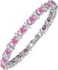 2026 Colorful Crystal Bracelet AAA Zircon Bracelet European and American Style Temperament Versatile Women's Jewelry