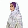 Chin Covering Triangular Headscarf Printed Sun Protection Daily Use Shawl