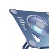 Laptop Holder with Cooling Fan Stand Portable USB Ergonomic Aluminium Alloy