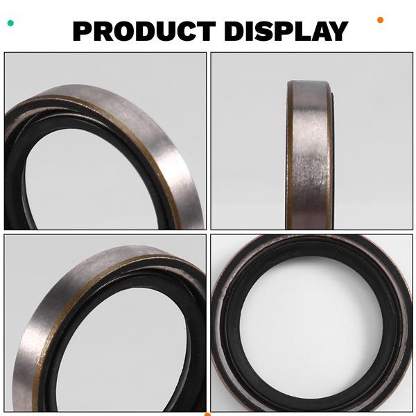 Set of 2 Rubber + Metal Oil Seals (Color: As Shown) - Model: 321467 18-2060