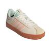 adidas Vl Court 3.0 Comfortable Fashion Versatile Non-Slip Low-Top Casual Shoes Women Sneakers Beige Pink JP5348