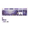 Moa Customized Purple Cute Round PBT Keycaps for Mechanical Keyboards