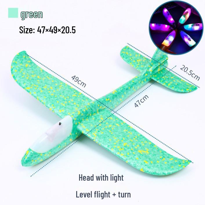 Handheld Foam Airplane Launcher Toy for Kids - Outdoor Sports Fun