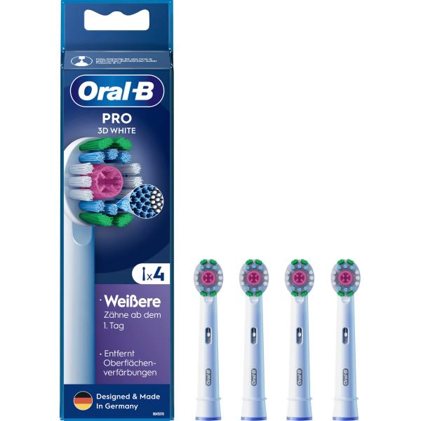 Oral-B Oral-B replacement toothbrush head PRO 3D white 4pcs