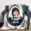 1pc Addams Family Wednesday9 Blanket, Gift, for Men and Women, Soft Blanket, Good for Sofa Bed Couch Travel, Lightweight Flannel Blanket