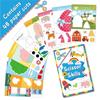 Paper Children's Paper-cut Book Montessori Children Handmade Paper Toy  Kids Toddlers Children