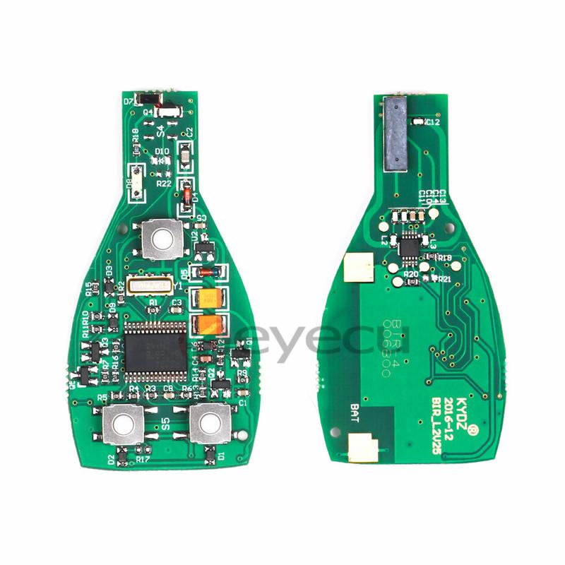 KEYECU Keyless Entry Smart 3 Button Remote key With Infrared for Mercedes Benz 315Mhz 2006 2007 2008 2009 2010 Support NEC & BGA