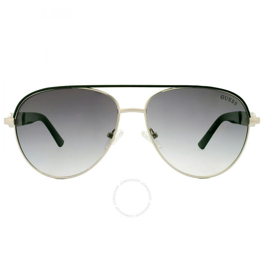 

Guess Factory Дымчатые женские солнцезащитные очки с градиентом Pilot GF0287 06B 57