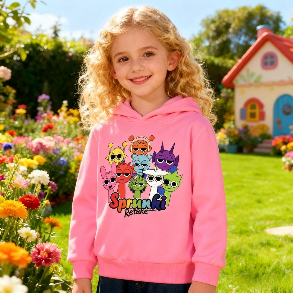 La Felpa con Cappuccio per Bambini Best-selling Rhythm Box È Un Nuovo Caldo Stile Autunnale e Invernale, Un Abbigliamento per Bambini Casual e Comodo