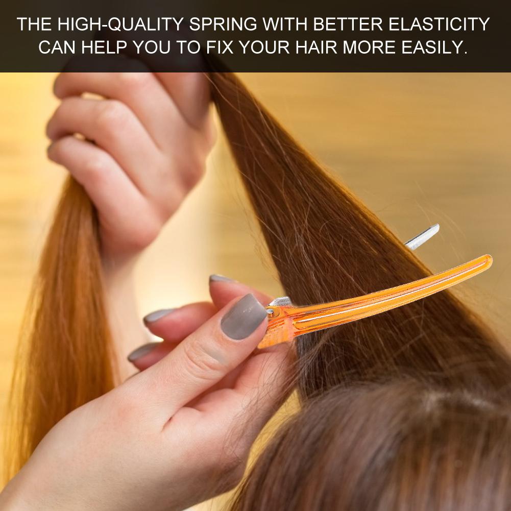 10pcs Duck Bill Clips Sectioning Hair Styling Clips Hairdressing Styling Tools for Hair Salon