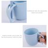 Dolphin Design Children Mouthwash Cup PP Construction Easy to Grip Handle Toothbrush Cup For Home and Travel Essential