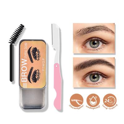 Long-lasting Waterproof Eyebrow Gel P.TWO.P Natural Wild Brow Cross-Border Cosmetics