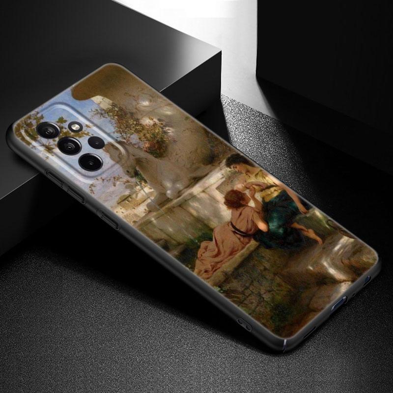Renaissance Art Painting Phone Case For Samsung Galaxy A21 A30 A50 A52 S A13 A22 A32 A33 A53 A73 5G A11 A12 A31 A51 A70 A71 A72