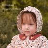 Baby Girls' Floral Corduroy Ear Protection Hat