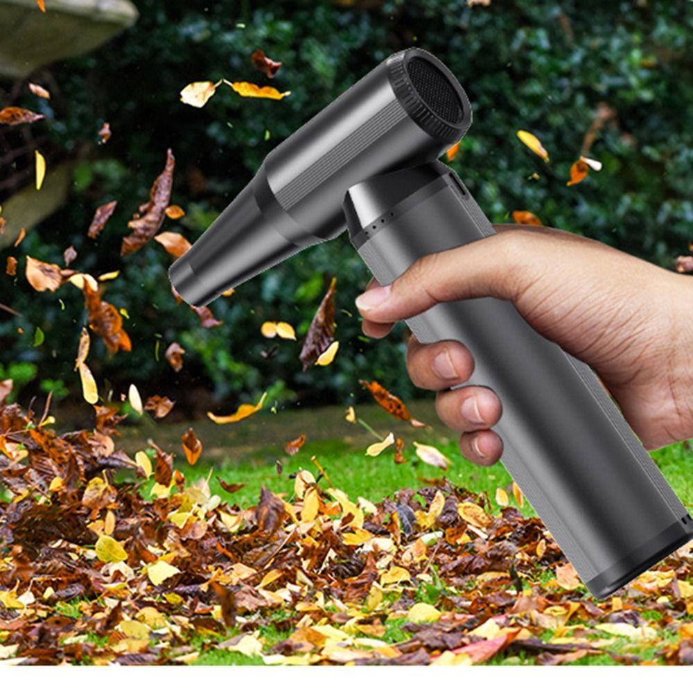 130000PRM Cordless Handheld Blower Variable Speed Electric Air Duster Falling Leaves