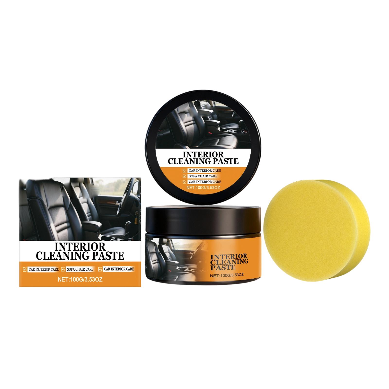 

Multi-purpose Car Leather Cleaner For Seat And Interior Polishing, Stain Removal, Cleaning, And Daily Maintenance. One Size