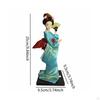 23cm (9 Inch) Japanese Geisha Doll, Asian Sculpture, Desk Ornament, Collectible Figurine, for Bar
