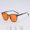 2026 New Fashion Square Frame Blue Light Blocking Sleep-Aid Glasses TR90 Frame Gaming AR Anti-Reflective Coating Goggles