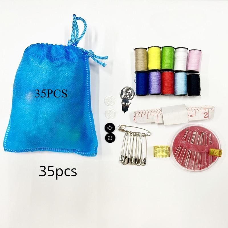 35/42/98PCS Portable Travel Small Home Sewing Kit Case Needle Thread Scissor Set Gift for Mothers