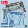 Men's Ice Silk Antibacterial Boxer Briefs