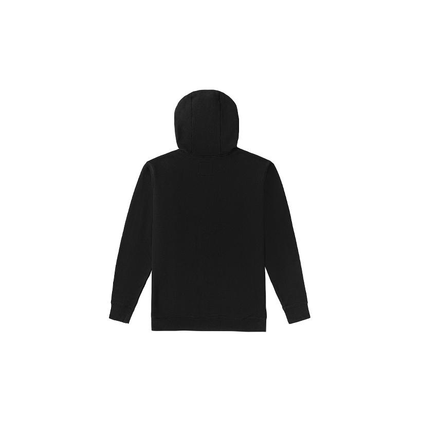 Vans Solid Color Sports Hoodie Men hoodies Black VN0A4OOOBLK