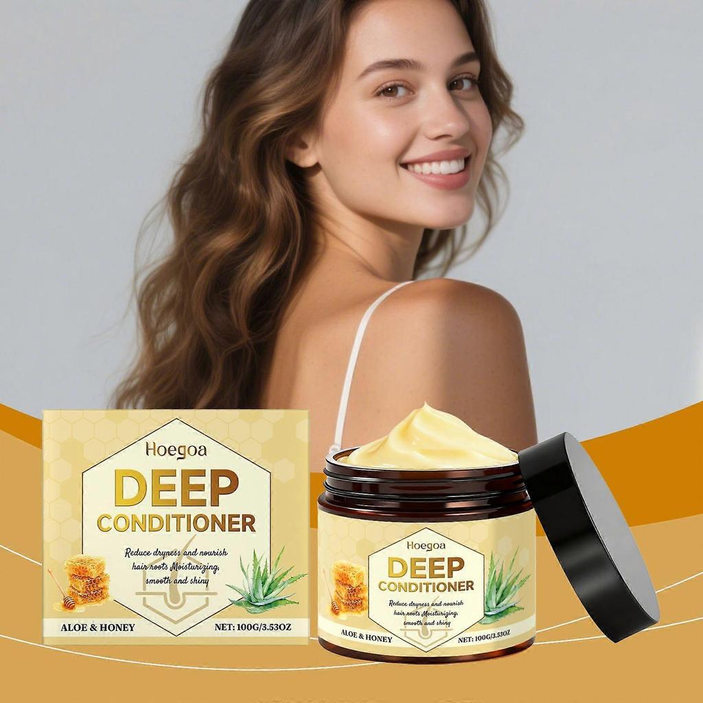Hoegoa Glossy Nourishing Hair Conditioner - Nourishes, Moisturizes, Leaves Hair Smooth, Fuller, And Soft For Daily Care