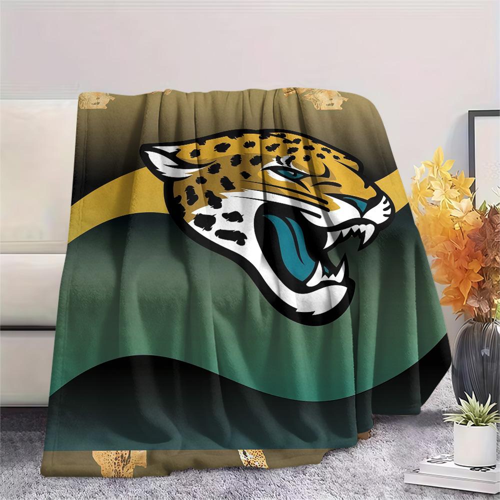 Jacksonville Jaguars2 Flannel Blanket, High Quality Comfortable for All Seasons, Home Decor, Warmth and Comfort