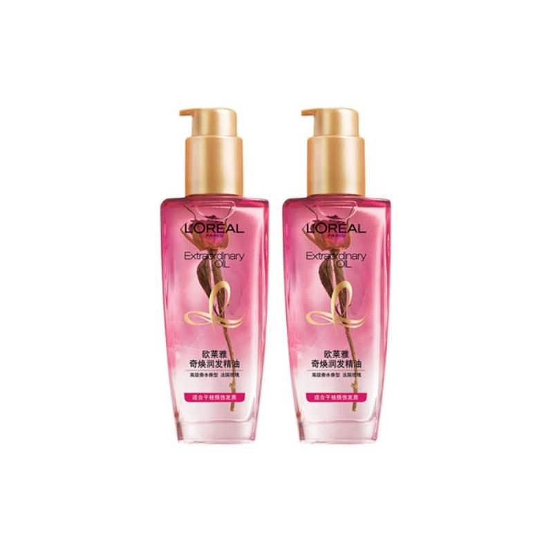Loreal Paris Qi Huan Масло-кондиционер для ухода за волосами Масло для волос Qi Huan - Французская роза 100 мл 2 без оригинальной коробки коричневый