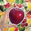 50Pcs Trendy Green Fruits And Vegetables Personalized Graffiti Stickers Creative Waterproof Removable Refrigerator Skateboard G