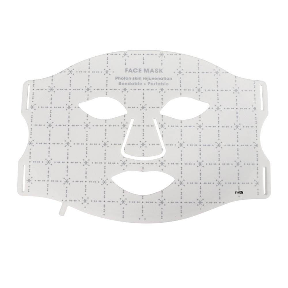 Silicone LED Light Therapy Rejuvenation Mask for Home Beauty Care