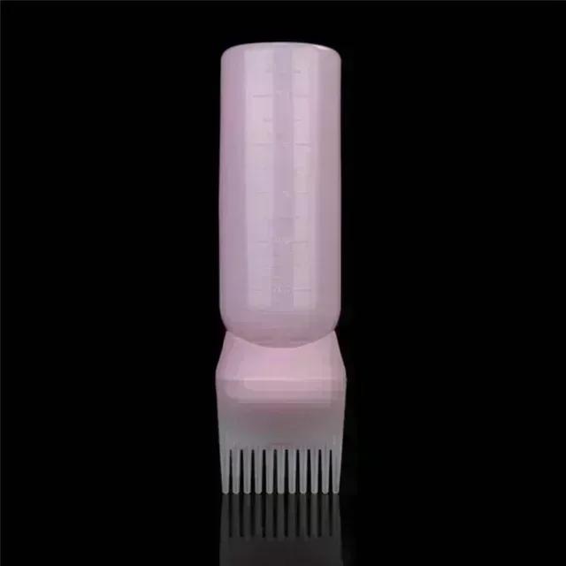 

120ML Hair Care Bottle Comes With Brush Teeth And Precise Measurement Scales Which Are Professional Hairs Dyeing As Cares Tools розовый