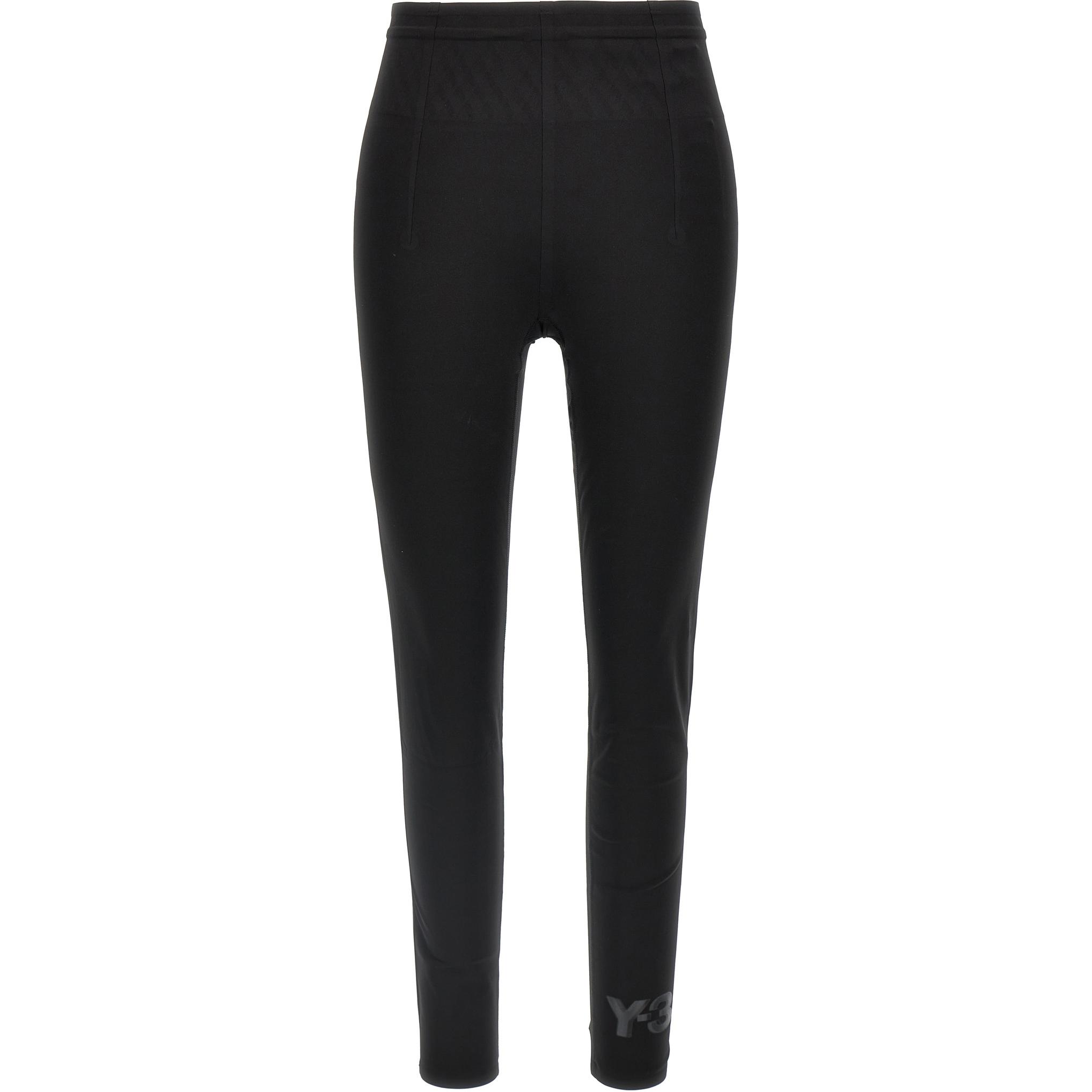 

Y-3 Logo Print High-Waisted Slim Fit Leggings Women leggings Black IW9995 S
