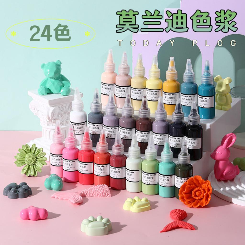 30g Oily Paste Epoxy Resin Ab Glue Hand-painted Beads Diy Coloring Materials Recommended Materials for Interest Classes