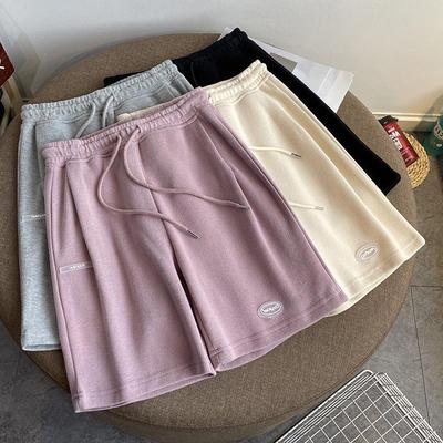 2025 Sommer Damen High-Waist Weitbein Mittellang Lässige Shorts