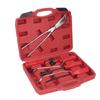 Car and Motorcycle Drum Brake Repair Kit 8Piece Manual Service Set with Hook Pry and Plier Style Parts for Home Garage Maintenance Use