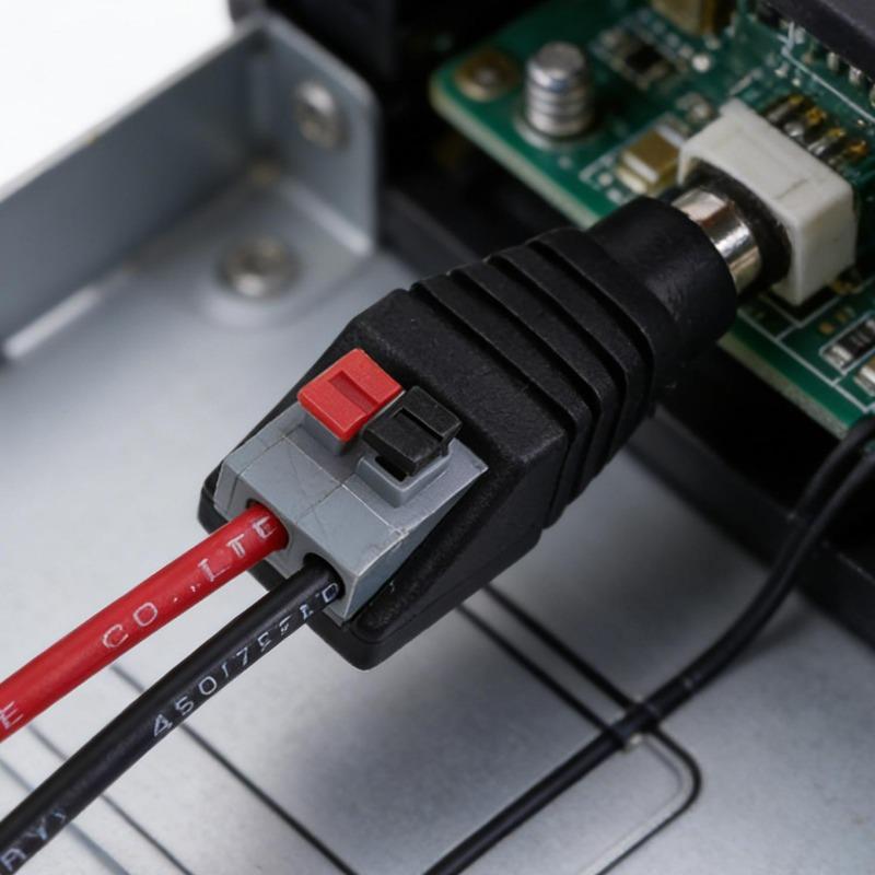 1/20pc Solder-free Press-fit DC Power Connector Security Camera Led Strip Male Female Adapter Socket Power Plug Cable Connectors