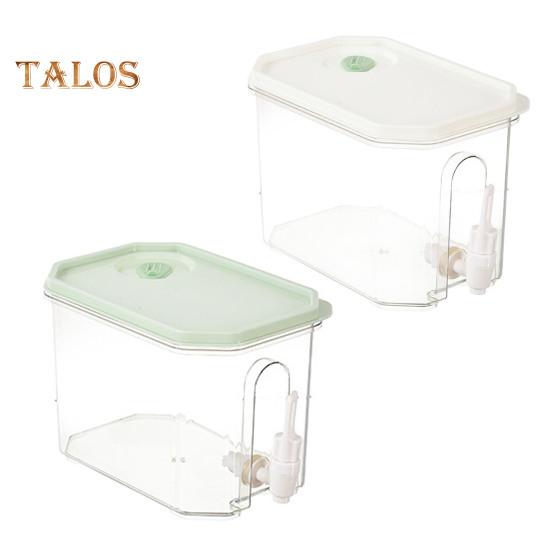 Drink Dispenser with Spigot 3.5L Cold Water Pitcher Beverage Liquid Drink Container for Fridge Lemonade Stand Juice Jug