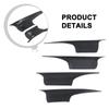 4Pcs Car Door Pull Handle Covers 51419115501 For BMW 7' F01 F02 2008-2015 Car Interior Front Handle Pull Black Cover