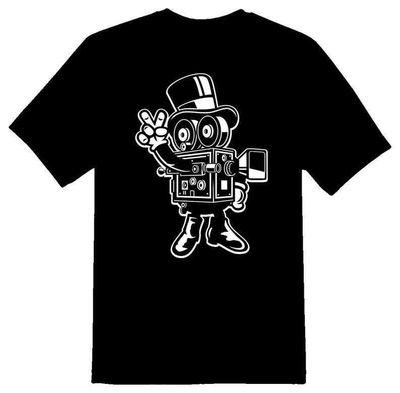 Classic Cameraman Tee Shirt camera photography 130